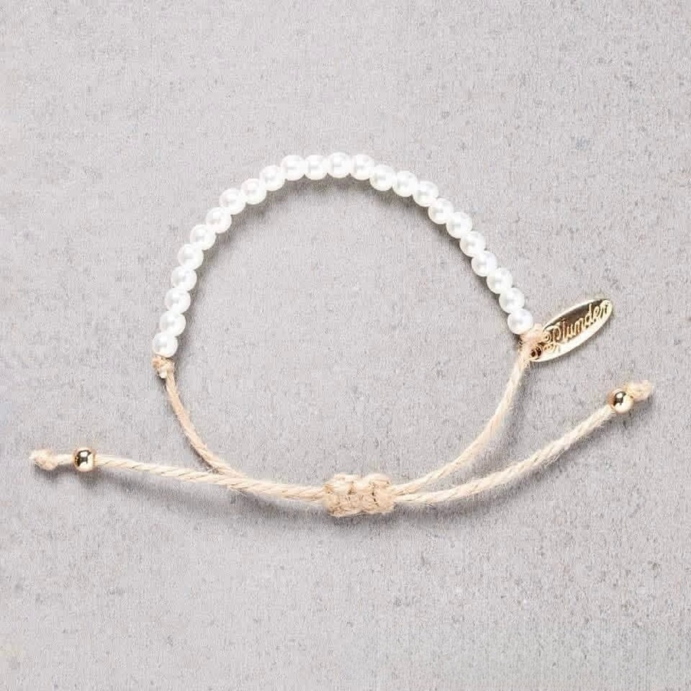 🆕 Pearl Beaded Adjustable Bracelet Plunder
